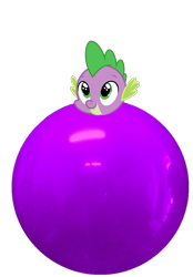 Size: 1213x1743 | Tagged: safe, artist:marybethemberjoy49-1, derpibooru import, spike, dragon, g4, 1000 years in photoshop, balloon, head, male, simple background, solo, transparent background