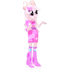 Size: 899x889 | Tagged: safe, artist:mauridiaztfm, derpibooru import, oc, oc only, equestria girls, boots, clothes, high heel boots, shirt, shoes, simple background, skirt, solo, white background