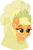 Size: 1067x1600 | Tagged: safe, artist:cloudy glow, derpibooru import, applejack, earth pony, pony, g4, disney, disney princess, female, head, jewelry, movie accurate, princess tiana, simple background, smiling, solo, the princess and the frog, tiara, transparent background
