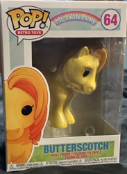 Size: 2100x2863 | Tagged: safe, derpibooru import, butterscotch (g1), earth pony, g1, female, funko pop!, mare, photo, photography, retro