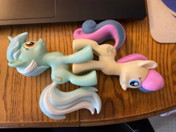 Size: 4032x3024 | Tagged: safe, derpibooru import, bon bon, lyra heartstrings, sweetie drops, earth pony, pony, unicorn, g4, 69 position, beautiful, female, figure, funko, irl, lesbian, lyrabon, mare, merchandise, oral, photo, photography, romantic, sex, shipping, toy