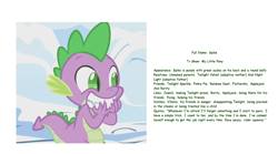 Size: 2048x1140 | Tagged: safe, artist:colmodo, derpibooru import, spike, dragon, biography, male, solo