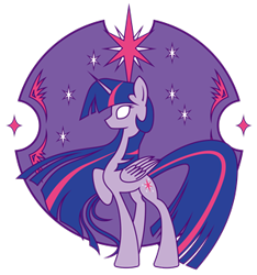 Size: 300x321 | Tagged: safe, artist:flamevulture17, derpibooru import, twilight sparkle, twilight sparkle (alicorn), alicorn, g4, simple background, solo, transparent background