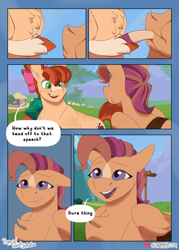 Size: 1800x2520 | Tagged: safe, artist:parrpitched, derpibooru import, apple bloom, scootaloo, sweetie belle, earth pony, pegasus, pony, comic:the special talent initiative, comic, cutie mark crusaders