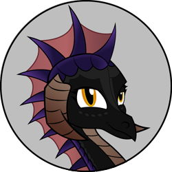 Size: 690x690 | Tagged: safe, artist:andrevus, derpibooru import, oc, oc only, dragon, bedroom eyes, dragon oc, female, icon, non-pony oc, not ember, solo, warcraft, world of warcraft