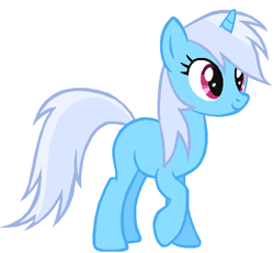 Size: 613x567 | Tagged: safe, alternate version, artist:abealy2, artist:vickypony689, derpibooru import, edit, bloo, pony, unicorn, g4, bloodorable, cute, female, looking at you, mare, older, older bloo, raised hoof, raised leg, simple background, solo, white background