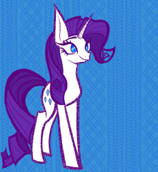 Size: 1620x1770 | Tagged: safe, artist:coffeefueledchainsaw, derpibooru import, rarity, pony, unicorn, g4, abstract background, female, mare, solo