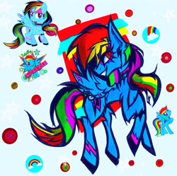 Size: 2465x2460 | Tagged: safe, artist:coffeefueledchainsaw, derpibooru import, rainbow dash, pegasus, pony, g4, emo, female, grin, mare, simple background, smiling, solo