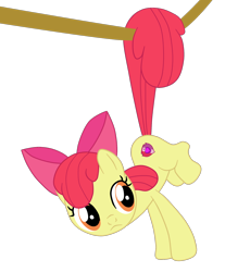 Size: 1900x2066 | Tagged: safe, artist:gmaplay, derpibooru import, apple bloom, earth pony, pony, adorabloom, bow, cute, cutie mark, female, filly, foal, hair bow, mare, simple background, solo, the cmc's cutie marks, transparent background, vector