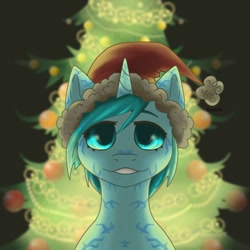 Size: 1280x1280 | Tagged: safe, derpibooru import, oc, pony, christmas, christmas pony, commission, happy new year, holiday, result ych, your character here