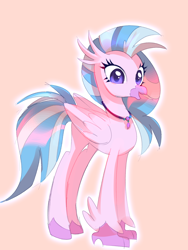 Size: 1496x1987 | Tagged: artist needed, safe, derpibooru import, silverstream, hippogriff, g4, cute, diastreamies, female