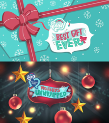 Size: 1000x1126 | Tagged: safe, derpibooru import, best gift ever, better together, equestria girls, holidays unwrapped, 2018, 2019, christmas, christmas special, holiday, no pony, title card