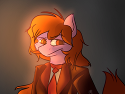 Size: 3200x2400 | Tagged: safe, artist:ermecg, derpibooru import, oc, oc:bon voyage, anthro, anthro oc, clothes, eyes open, formal wear, simple background, solo, suit