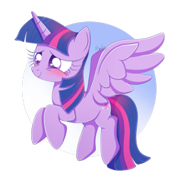Size: 2000x2000 | Tagged: safe, artist:nnaly, artist:nnalyart, derpibooru import, twilight sparkle, twilight sparkle (alicorn), alicorn, pony, g4, blushing, cute, female, flying, high res, horn, mare, signature, simple background, smiling, solo, spread wings, transparent background, twiabetes, wings