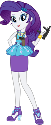 Size: 1920x4646 | Tagged: safe, artist:edy_january, derpibooru import, rarity, human, better together, equestria girls, 92fs, belt, beretta, beretta 92fs, geode of shielding, gun, gunslinger, handgun, magical geodes, pistol, rarity peplum dress, simple background, solo, special forces, steyr tmp, submachinegun, task forces 141, tmp, transparent background, vector, weapon