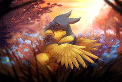 Size: 3337x2232 | Tagged: safe, artist:itssim, derpibooru import, oc, oc only, pegasus, pony, commission, duo, eyes closed, flower, forest, hug, pegasus oc, scenery, smiling