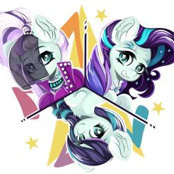 Size: 2000x2000 | Tagged: safe, artist:jollyt, derpibooru import, coloratura, pony, g4, countess coloratura, performer, simple background, solo, white background