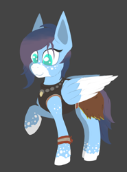 Size: 758x1023 | Tagged: safe, artist:enragement filly, derpibooru import, oc, oc:wally dash, pegasus, pony, dungeons and dragons, monk, pen and paper rpg, rpg