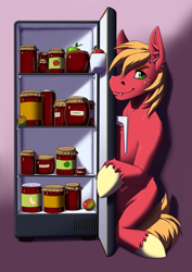 Size: 2219x3142 | Tagged: safe, artist:twotail813, derpibooru import, big macintosh, g4, fangs, male, solo