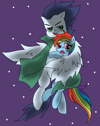 Size: 720x903 | Tagged: safe, artist:dasher666, artist:meownstersss, derpibooru import, edit, rainbow dash, soarin', pegasus, pony, g4, female, male, mare, shipping, soarindash, stallion, straight