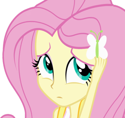 Size: 2681x2520 | Tagged: safe, derpibooru import, edit, edited screencap, editor:homersimpson1983, screencap, fluttershy, human, equestria girls, g4, background removed, female, not a vector, simple background, solo, transparent background