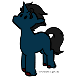 Size: 3000x3000 | Tagged: safe, artist:purple wingshade, derpibooru import, oc, oc:slashing prices, pony, unicorn, cute, male, simple background, small, solo, stallion, transparent background