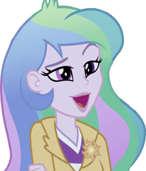 Size: 2149x2520 | Tagged: safe, derpibooru import, edit, edited screencap, editor:homersimpson1983, screencap, princess celestia, principal celestia, human, equestria girls, g4, background removed, female, not a vector, simple background, solo, transparent background