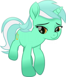 Size: 1170x1347 | Tagged: safe, artist:php178, lyra heartstrings, pony, unicorn, g4, my little pony: the movie, .svg available, colored pupils, cute, female, horn, humble, inverted mouth, lidded eyes, lyrabetes, mare, movie accurate, simple background, smiling, solo, svg, transparent background, trotting, vector, vector edit
