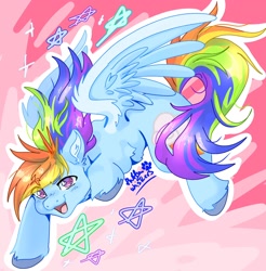 Size: 2018x2048 | Tagged: safe, artist:fluffywhisker, derpibooru import, rainbow dash, pegasus, pony, g4, cute, ear fluff, ears, eyebrows, female, mare, multicolored hair, rainbow hair, smiling, unshorn fetlocks