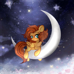 Size: 7360x7360 | Tagged: safe, derpibooru import, oc, oc:yuris, pegasus, pony, base used, ears up, looking at you, moon, solo, telling lies, trade