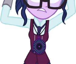 Size: 2991x2520 | Tagged: safe, derpibooru import, edit, edited screencap, editor:homersimpson1983, screencap, sci-twi, twilight sparkle, human, equestria girls, g4, background removed, clothes, crystal prep academy uniform, female, glasses, not a vector, school uniform, simple background, solo, transparent background