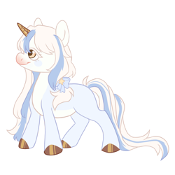 Size: 1500x1500 | Tagged: safe, alternate version, artist:toshitoki, derpibooru import, oc, oc only, pony, unicorn, bow, colored hooves, hair bow, horn, simple background, smiling, solo, tail, transparent background, unicorn oc