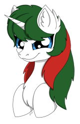 Size: 642x1000 | Tagged: safe, artist:lucktail, derpibooru import, gusty, pony, g1, bust, portrait, simple background, solo, transparent background