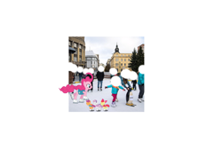 Size: 3201x2169 | Tagged: safe, apple bloom, applejack, fluttershy, pinkie pie, rainbow dash, rarity, scootaloo, sweetie belle, twilight sparkle, ice rink, ice skates, ice skating, skate, skates, skating