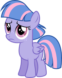 Size: 5591x7066 | Tagged: safe, artist:starryshineviolet, derpibooru import, wind sprint, pegasus, pony, common ground, g4, absurd resolution, cute, female, filly, foal, looking up, sad, sadorable, simple background, solo, transparent background, vector