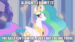 Size: 888x499 | Tagged: safe, derpibooru import, edit, screencap, princess celestia, equestria girls, equestria girls (movie), caption, image macro, imgflip, impact font, text