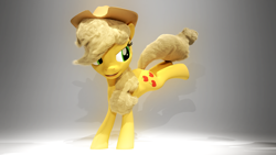 Size: 1920x1080 | Tagged: safe, artist:mrwithered, derpibooru import, applejack, pony, 3d, blender, solo