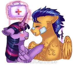 Size: 356x318 | Tagged: source needed, safe, artist:malinraf1615, derpibooru import, flash sentry, twilight sparkle, twilight sparkle (alicorn), alicorn, pegasus, pony, g4, female, flashlight, male, mare, shipping, simple background, stallion, straight, transparent background