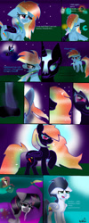 Size: 565x1414 | Tagged: source needed, safe, artist:septicmelon, derpibooru import, nightmare moon, rainbow dash, soarin', pegasus, pony, comic:rainbow mare dash, g4, comic, female, male, mare, nightmare rainbow dash, nightmarified, shipping, soarindash, stallion, straight