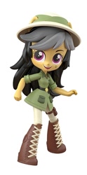 Size: 610x1234 | Tagged: safe, artist:andrew hickinbottom, derpibooru import, daring do, equestria girls, g4, cute, doll, equestria girls minis, female, simple background, solo, toy, white background