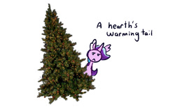 Size: 1280x800 | Tagged: safe, artist:goatpaste, derpibooru import, starlight glimmer, pony, unicorn, a hearth's warming tail, g4, season 6, :<, christmas, christmas tree, female, frown, holiday, looking at something, mare, simple background, solo, starlight glimmer is not amused, tree, unamused, white background