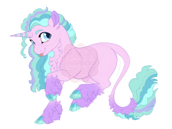 Size: 3600x2700 | Tagged: safe, artist:gigason, derpibooru import, oc, oc only, oc:minty, pony, unicorn, :p, blue eyes, chest fluff, cloven hooves, colored hooves, feminine stallion, gradient hooves, gradient legs, gradient tail, hoof polish, horn, leonine tail, magical lesbian spawn, male, neck fluff, obtrusive watermark, offspring, parent:pinkie pie, parent:starlight glimmer, parents:glimmerpie, simple background, solo, stallion, striped horn, tail, tongue, tongue out, transparent background, underhoof, unshorn fetlocks, watermark