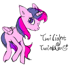 Size: 2182x2021 | Tagged: safe, artist:yakizmybeloved, derpibooru import, oc, oc:twilight twinkle, alicorn, pony, g4, alicorn oc, female, horn, not twilight sparkle, simple background, solo, white background, wings