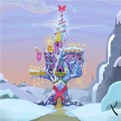 Size: 1440x1440 | Tagged: safe, derpibooru import, screencap, g4, hearthbreakers, season 5, cropped, no pony, official, twilight's castle