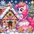 Size: 1024x1024 | Tagged: safe, ai content, derpibooru import, machine learning generated, pinkie pie, g4, bipedal, candy, christmas, christmas tree, food, gingerbread house, gingerbread man, holiday, prompter:princessoflovepinkyt, snow, snowflake, snowman, tree