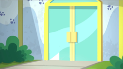 Size: 1920x1080 | Tagged: safe, derpibooru import, equestria girls, background, canterlot animal shelter, door, entrance, no pony