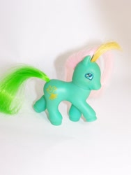 Size: 768x1024 | Tagged: safe, derpibooru import, earth pony, pony, g2, dreamer, irl, photo, raised hoof, raised leg, toy