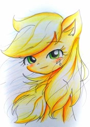 Size: 634x900 | Tagged: safe, artist:applejack_yokai, derpibooru import, applejack, g4