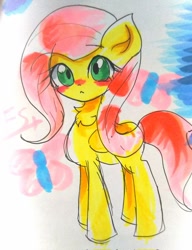 Size: 691x900 | Tagged: safe, artist:applejack_yokai, derpibooru import, fluttershy, g4