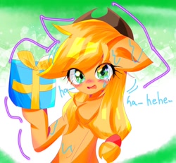 Size: 680x627 | Tagged: safe, artist:applejack_yokai, derpibooru import, applejack, g4